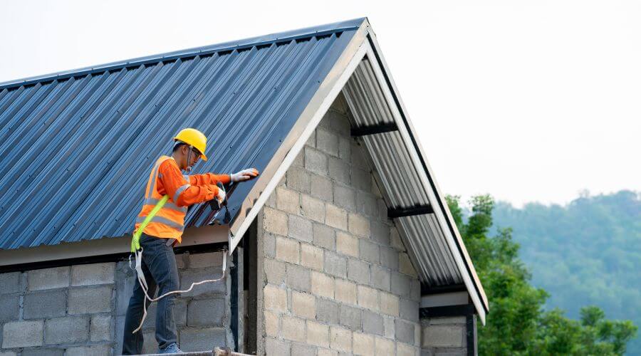 Professional metal roof installation in West Greenwich, RI